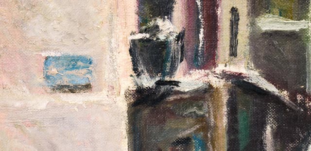 Original Oil on Board, Paul Erbe.