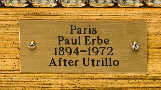 Original Oil on Board, Paul Erbe.