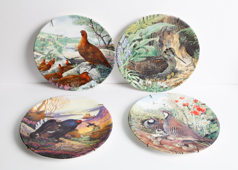 Royal Grafton Braithwaite Game Bird Collector's Plates