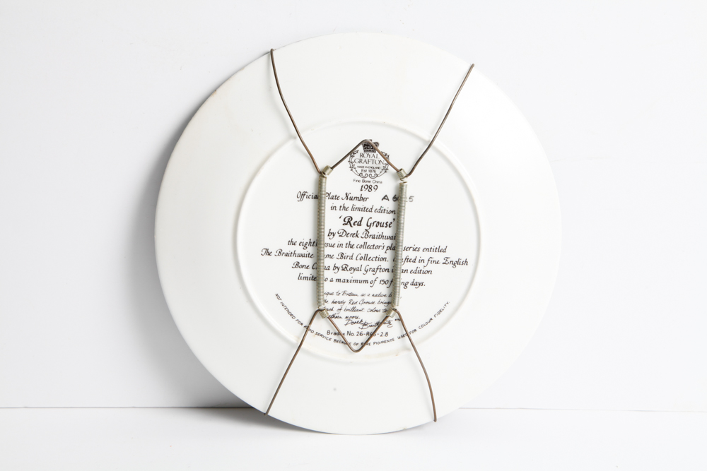 Royal Grafton Braithwaite Game Bird Collector's Plates