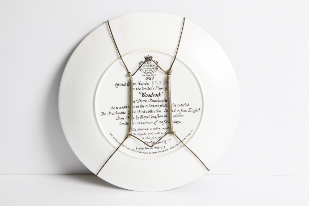 Royal Grafton Braithwaite Game Bird Collector's Plates