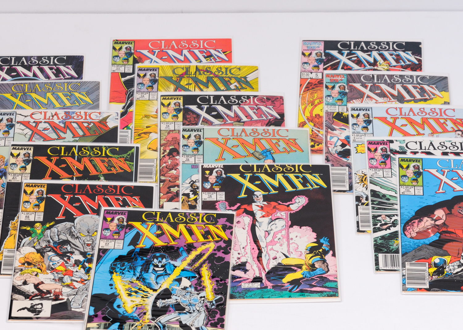 Vintage "Classic X-Men" Marvel Comics