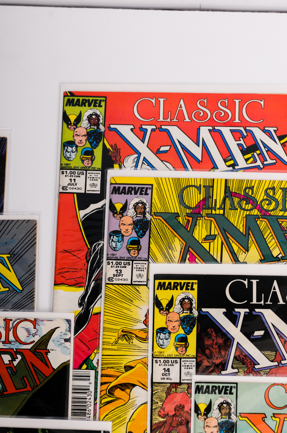 Vintage "Classic X-Men" Marvel Comics