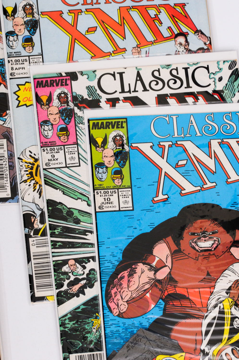 Vintage "Classic X-Men" Marvel Comics