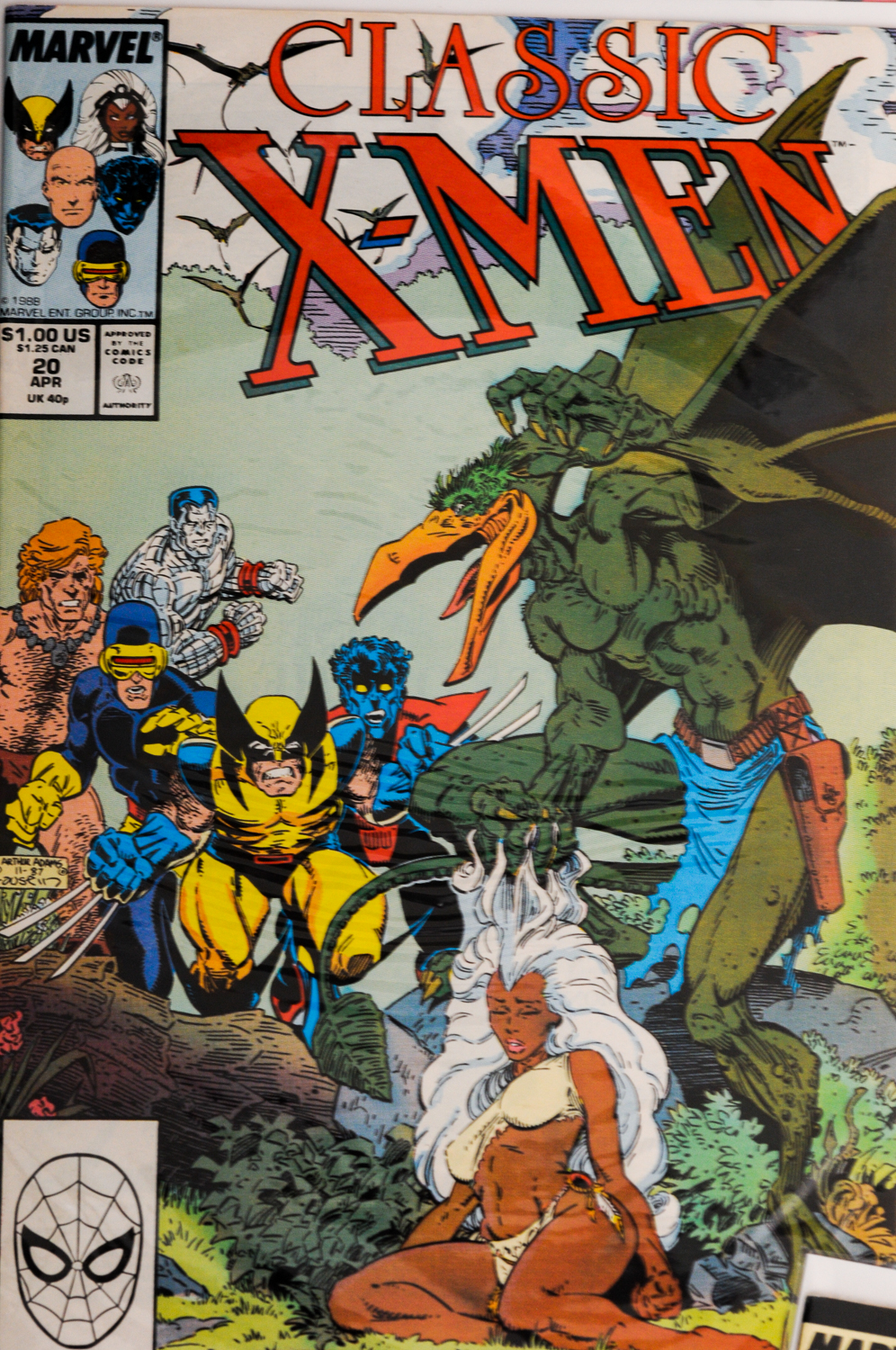 Vintage "Classic X-Men" Marvel Comics