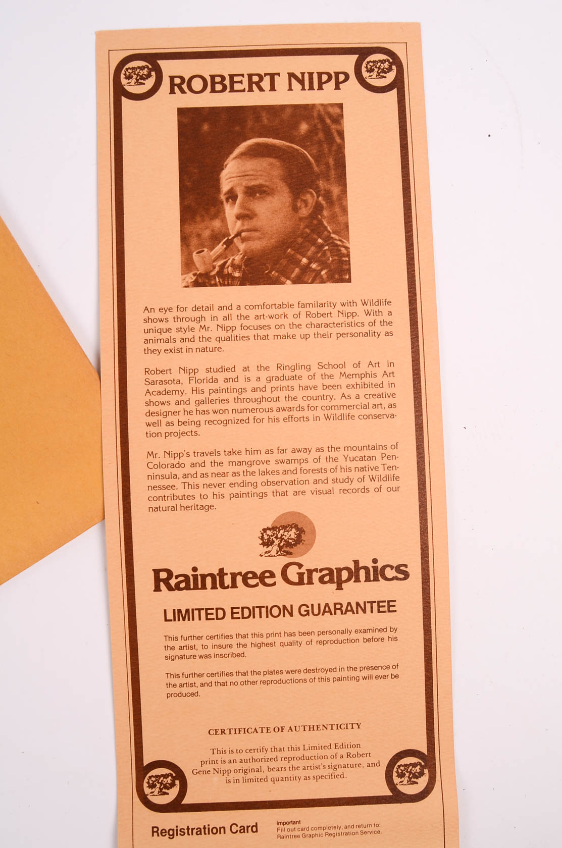 Robert Nipp Signed and Limited Edition Offset Lithograph