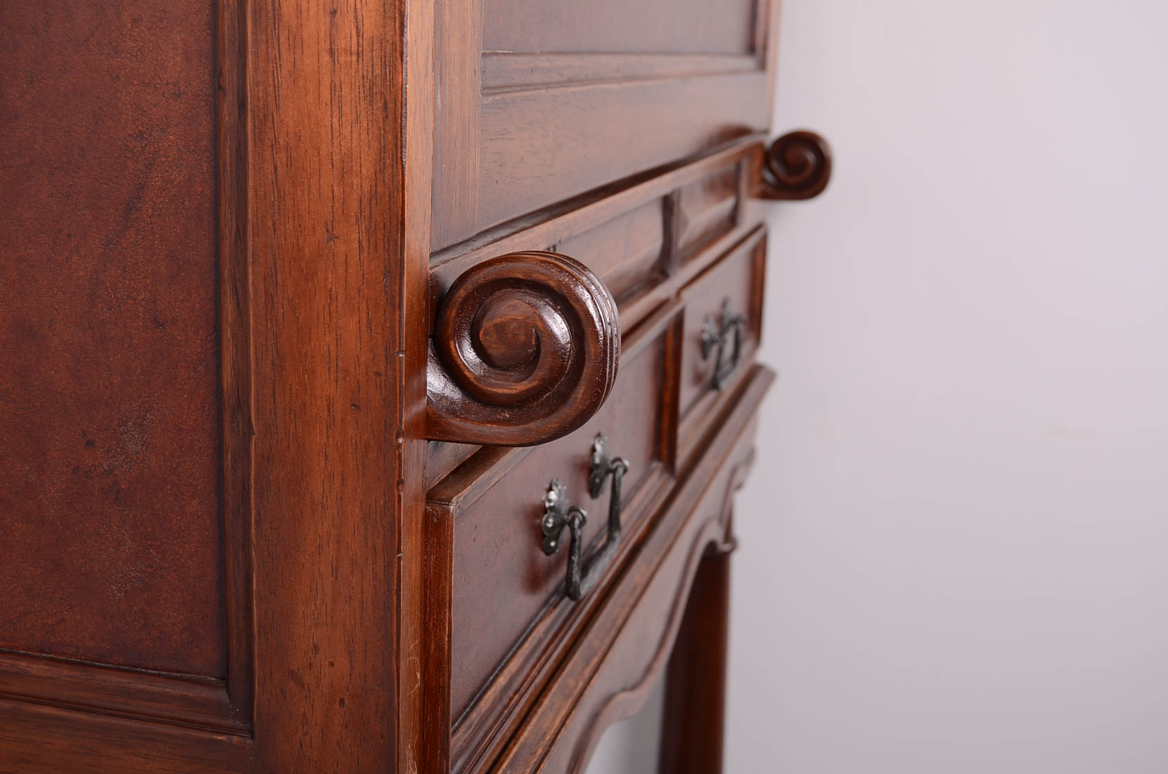 South Cone Trading Company Walnut Wine Rack