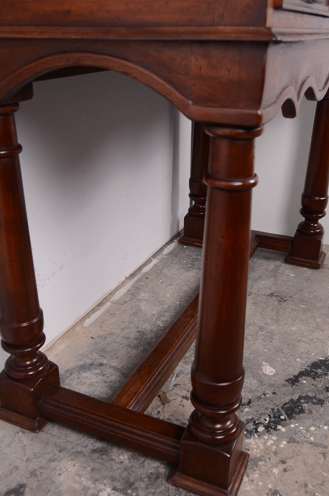 South Cone Trading Company Walnut Wine Rack