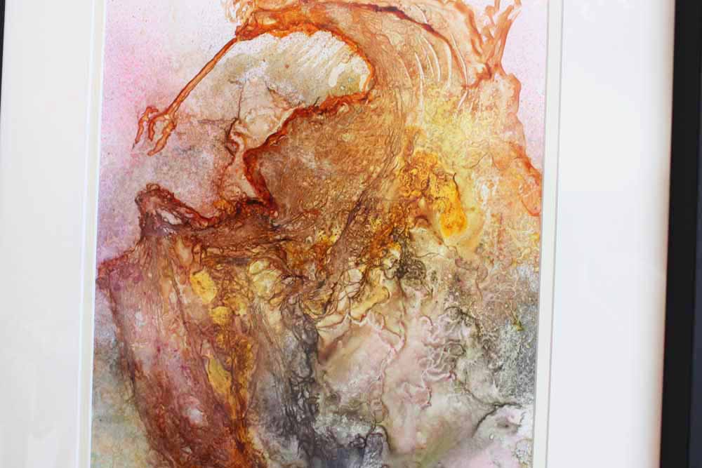 Original, Signed Watercolor by Indiana Artist Bruce Moore