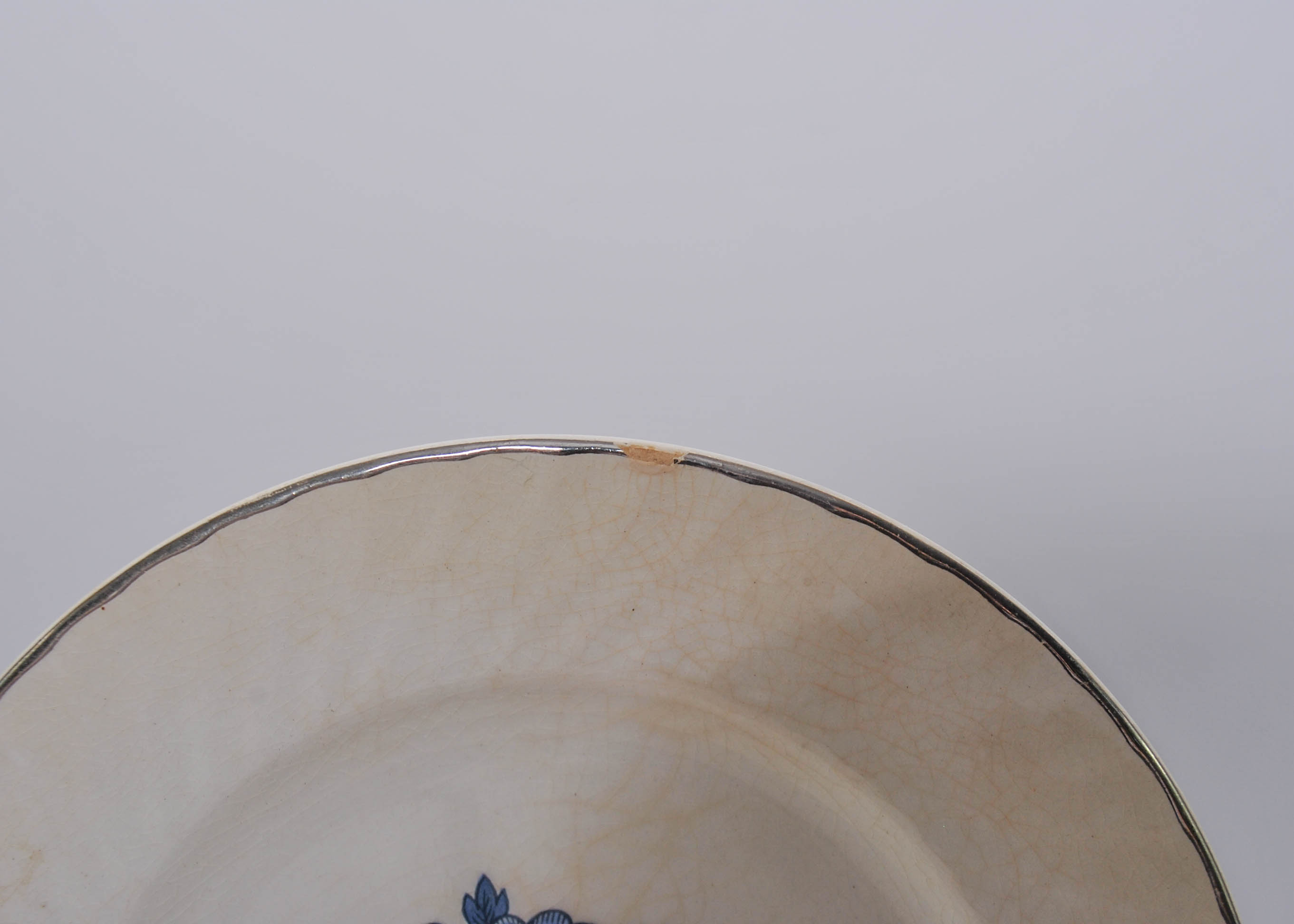 Mid 20th Century Enoch Wedgwood "Royal Blue" Ironstone China