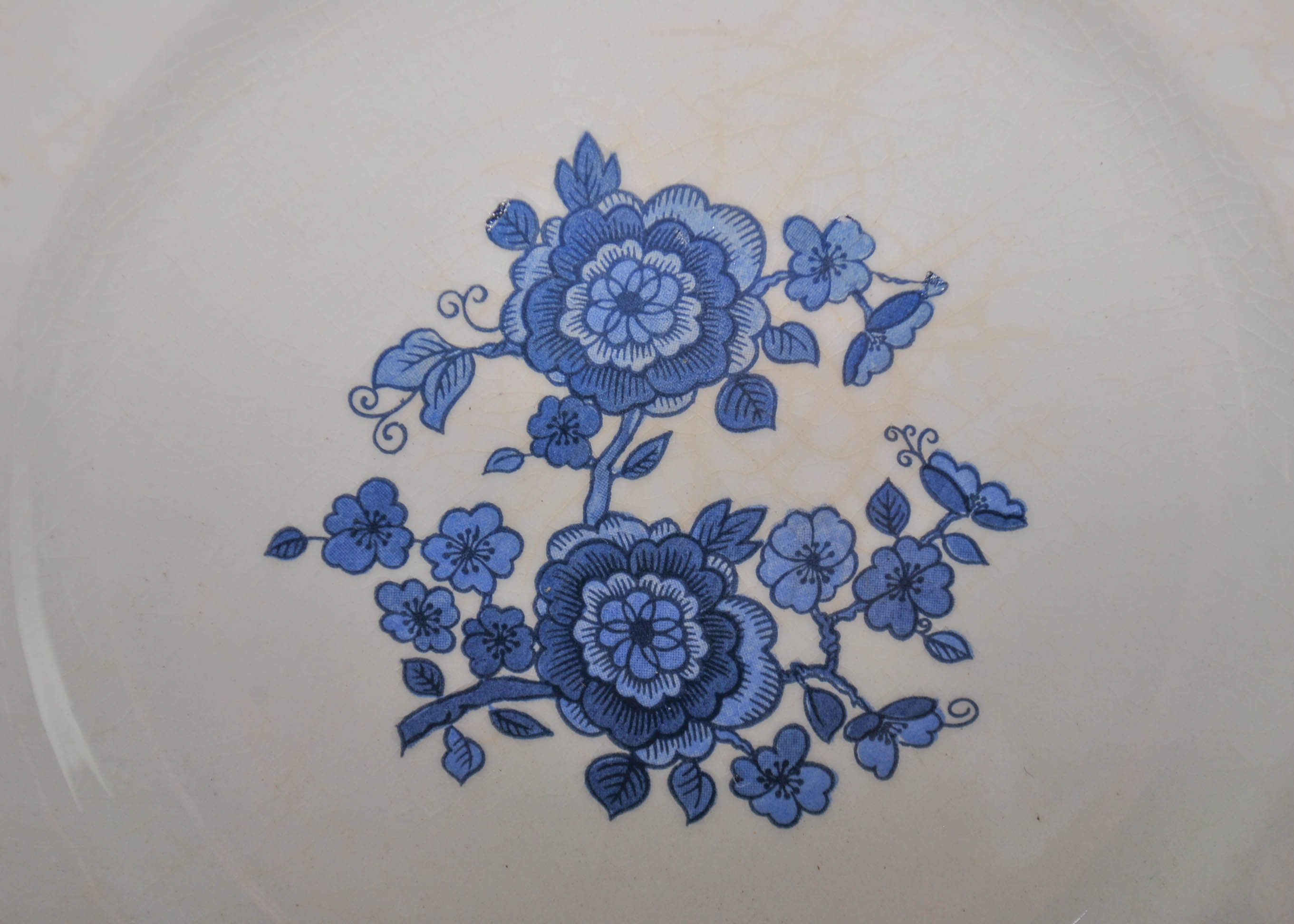 Mid 20th Century Enoch Wedgwood "Royal Blue" Ironstone China