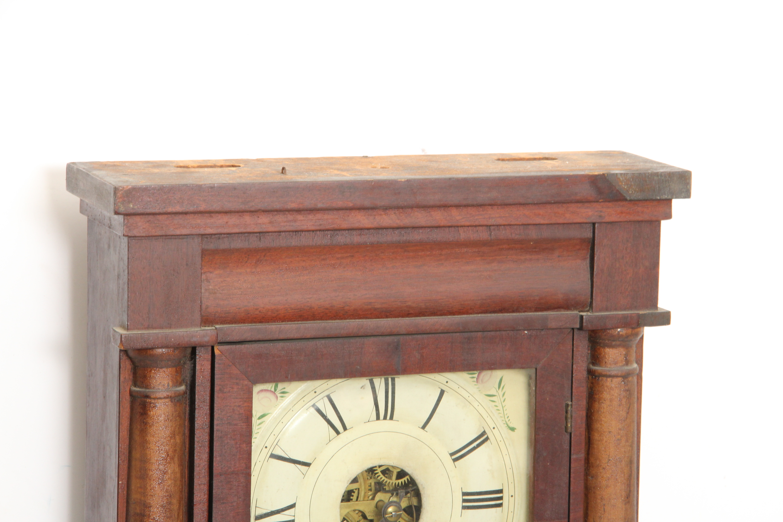 Antique Glass Front Seth Thomas Mantel Clock