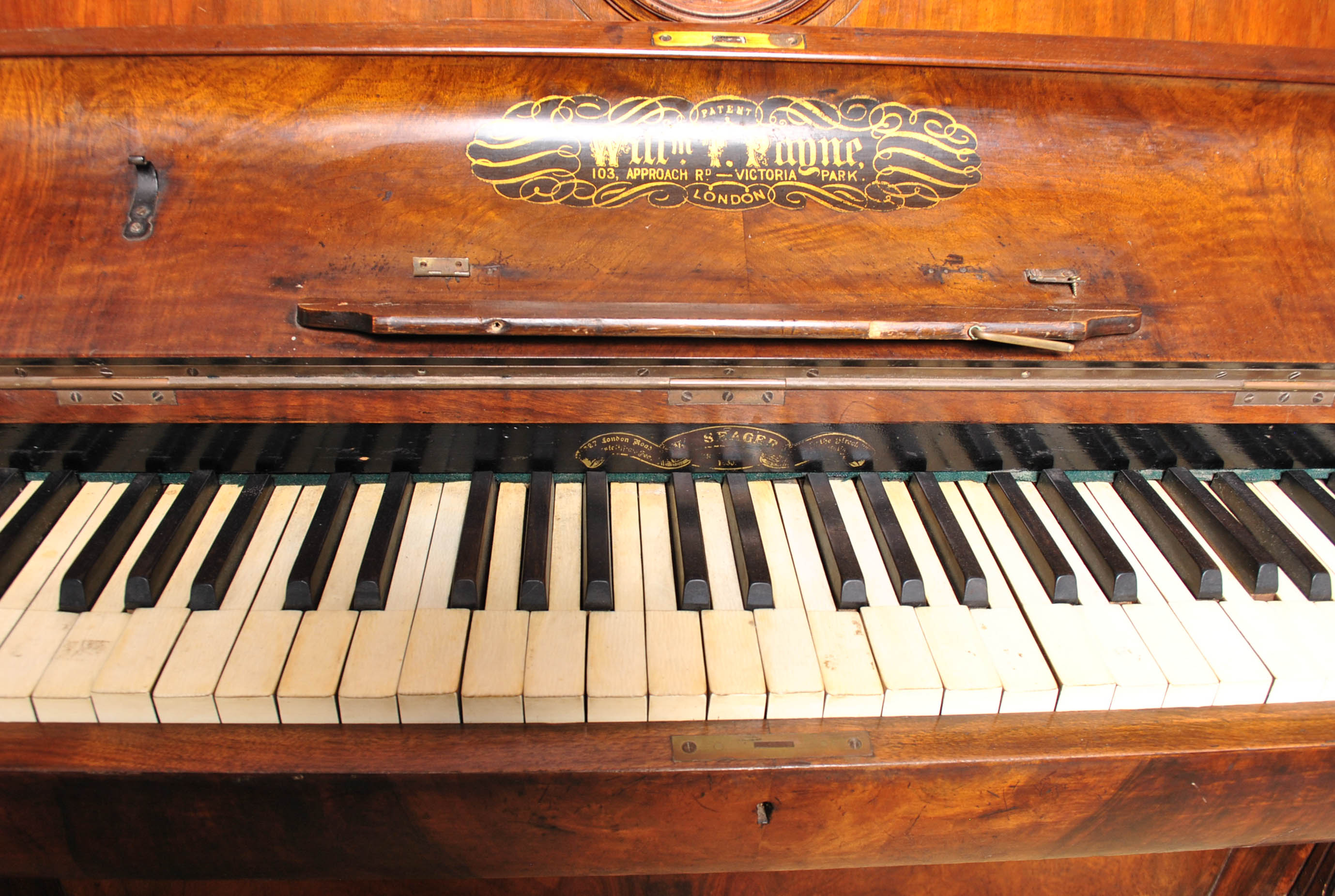 Late 1800s Upright Piano Converted to a Liquor Bar