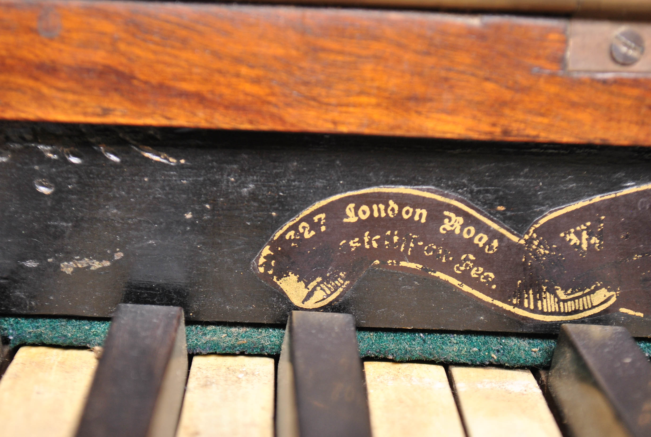 Late 1800s Upright Piano Converted to a Liquor Bar