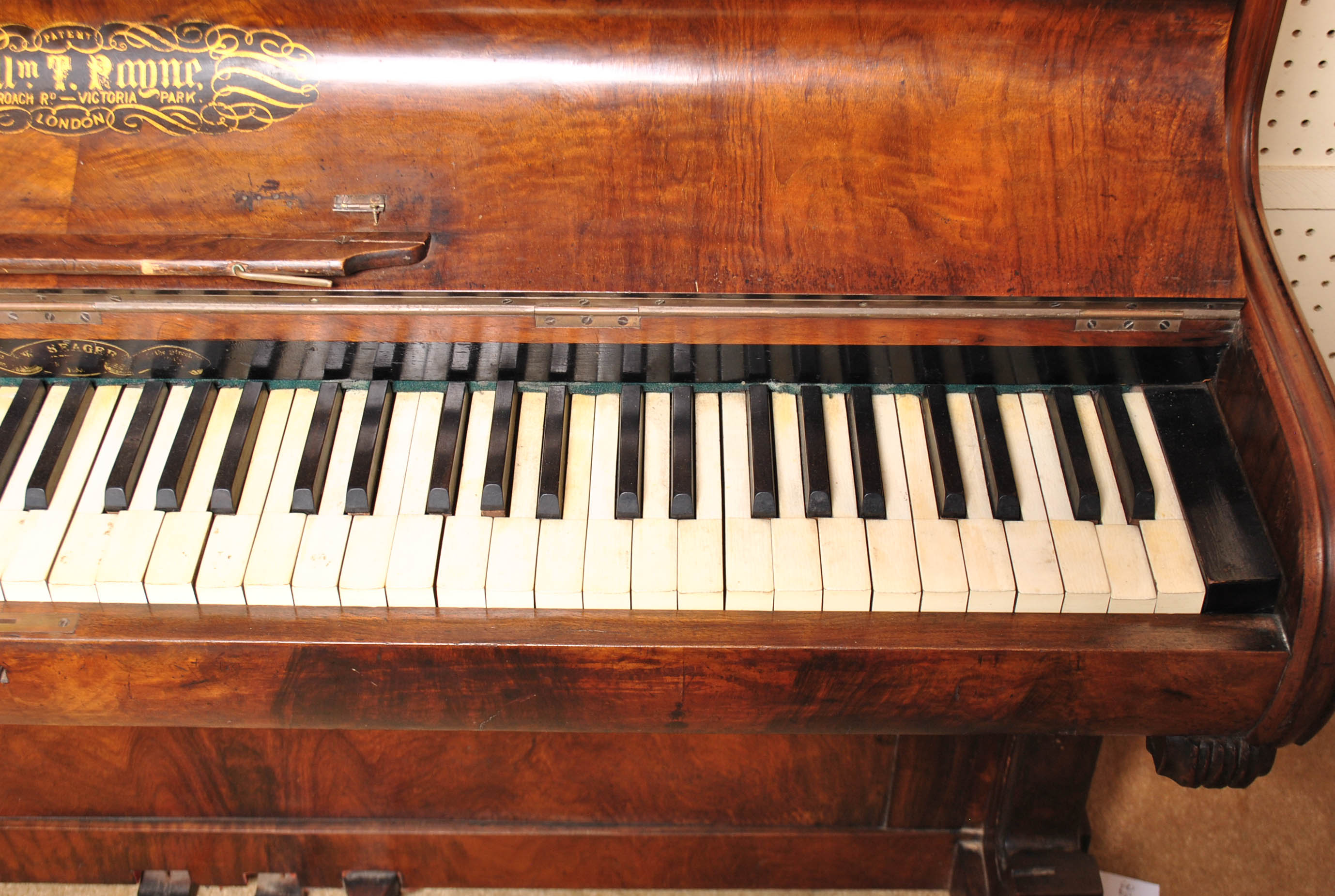 Late 1800s Upright Piano Converted to a Liquor Bar