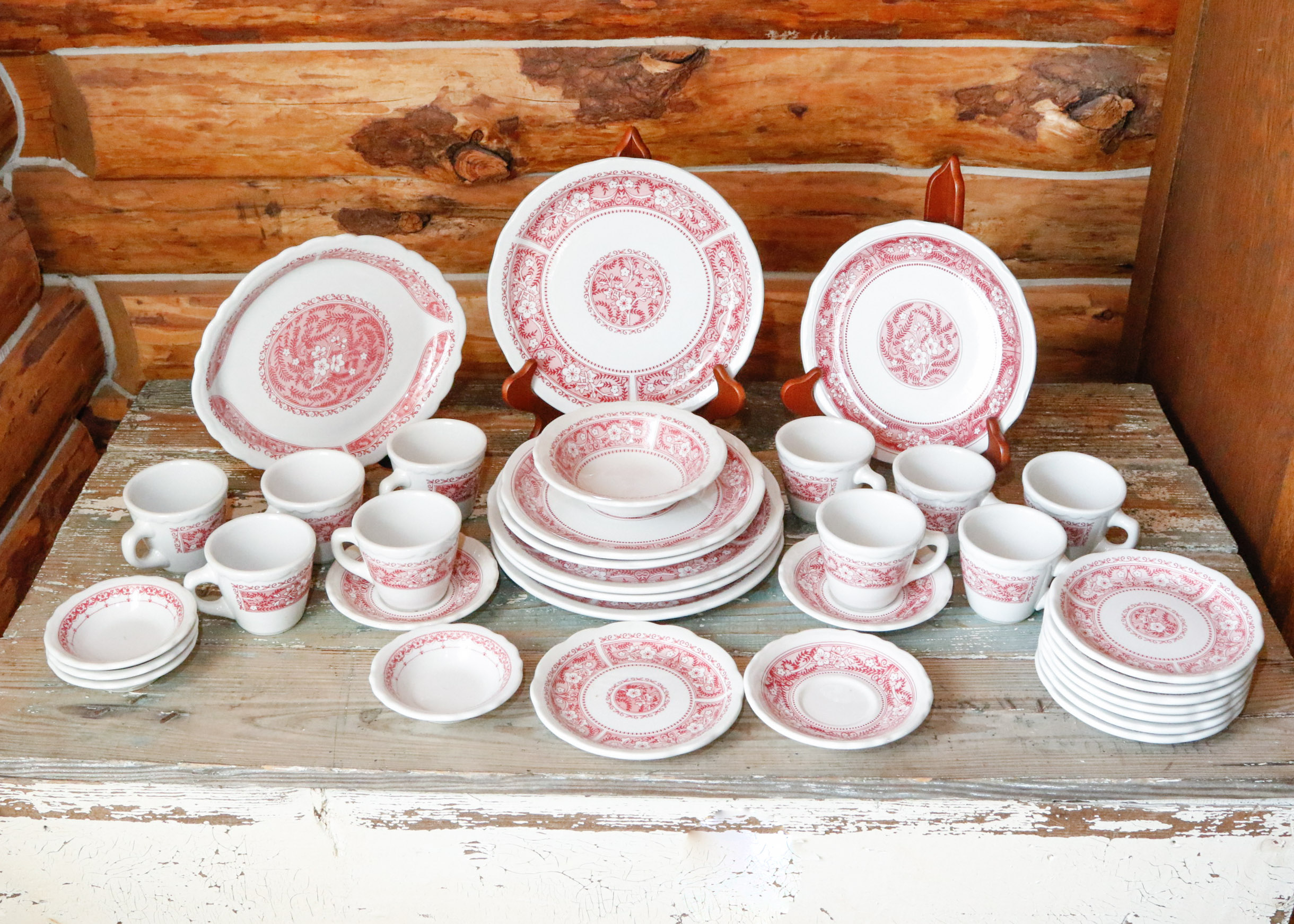 Set of Wellsville China