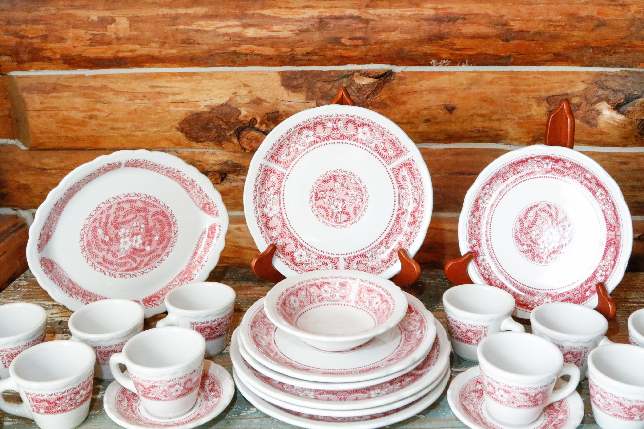 Set of Wellsville China