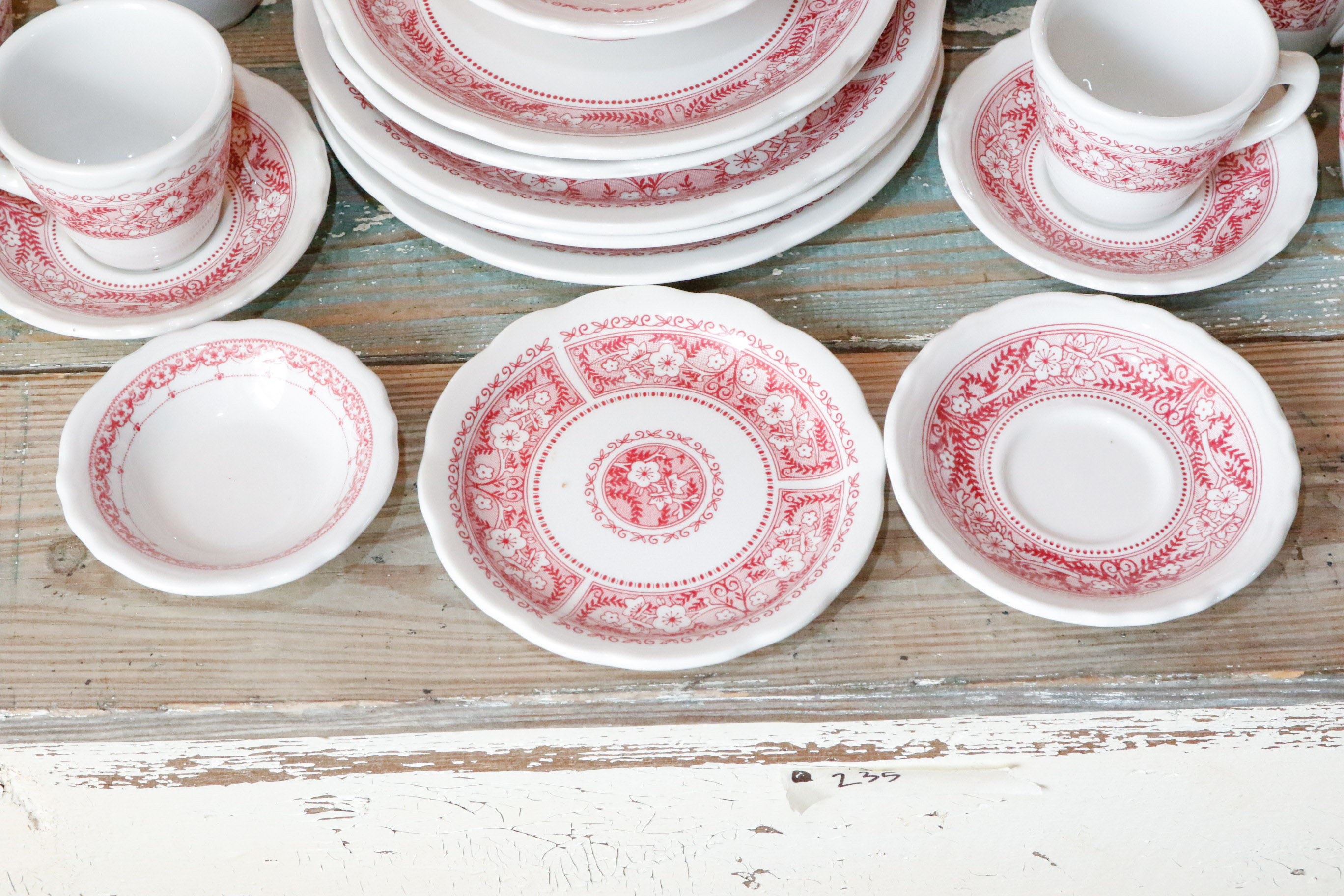Set of Wellsville China
