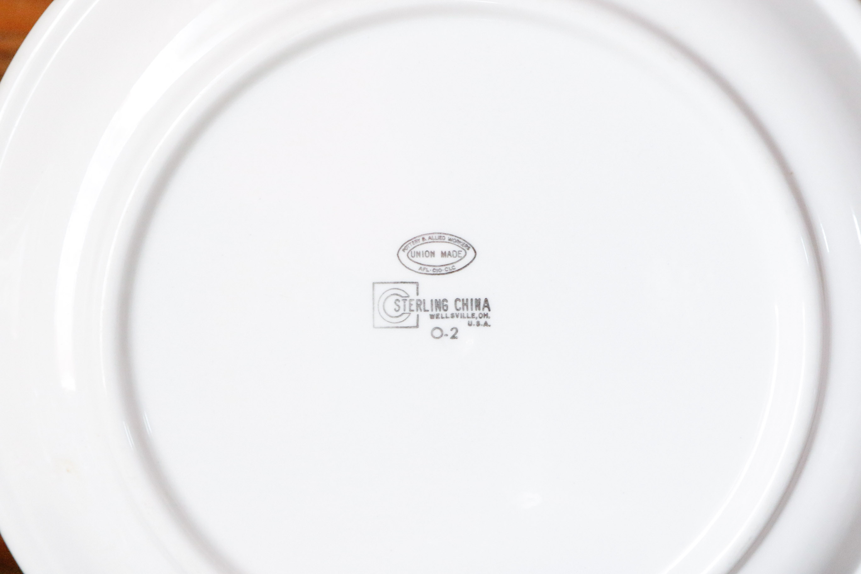 Set of Wellsville China