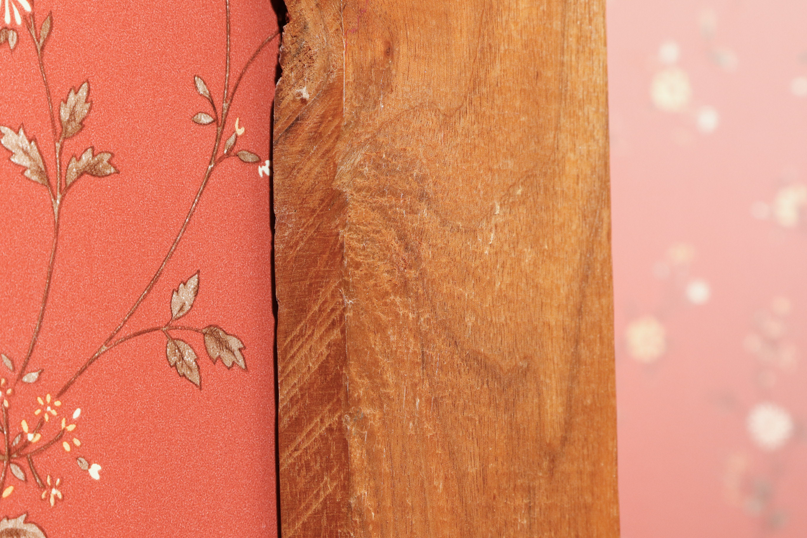 Two Wood Framed Mirrors