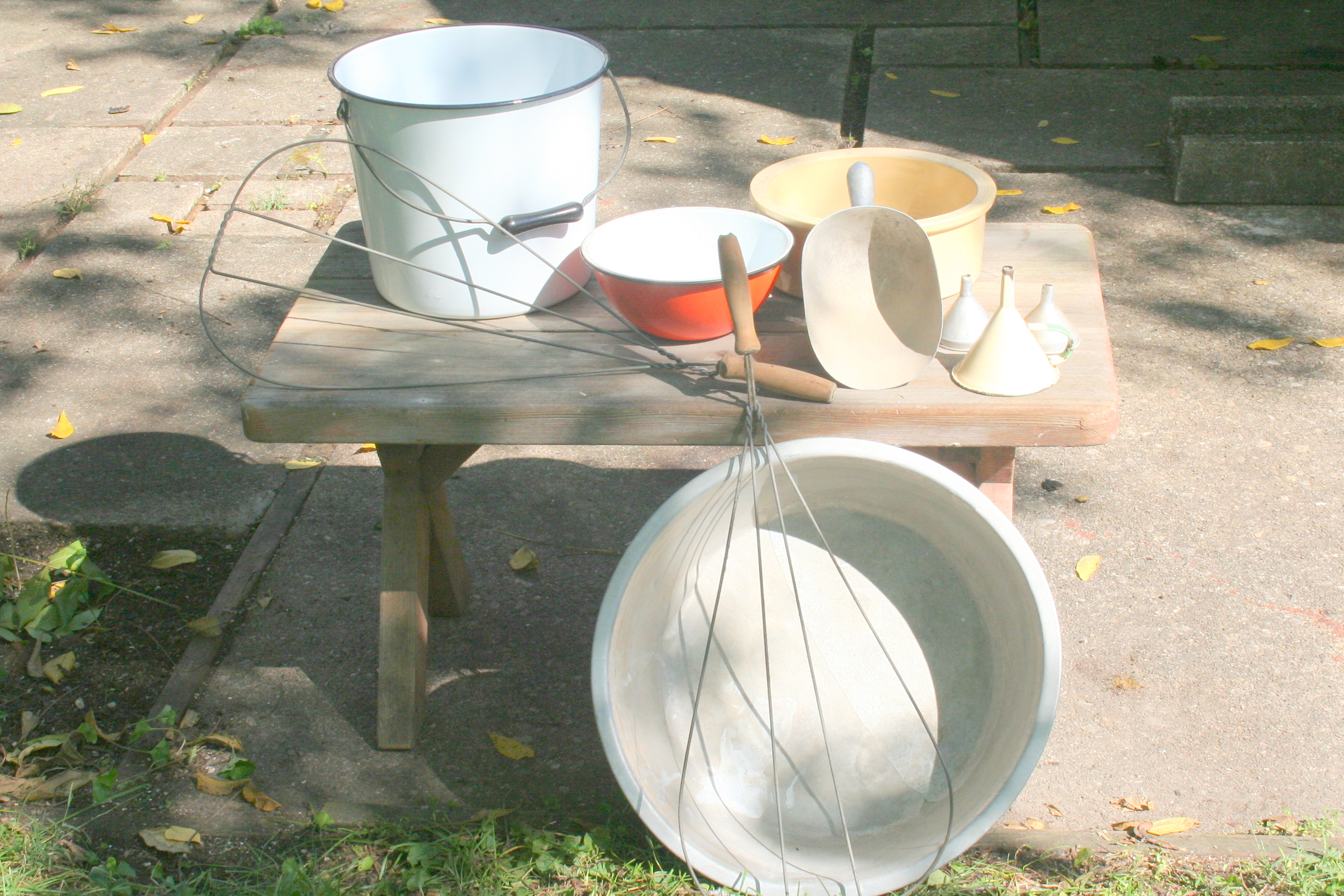 Vintage Metal Household Items