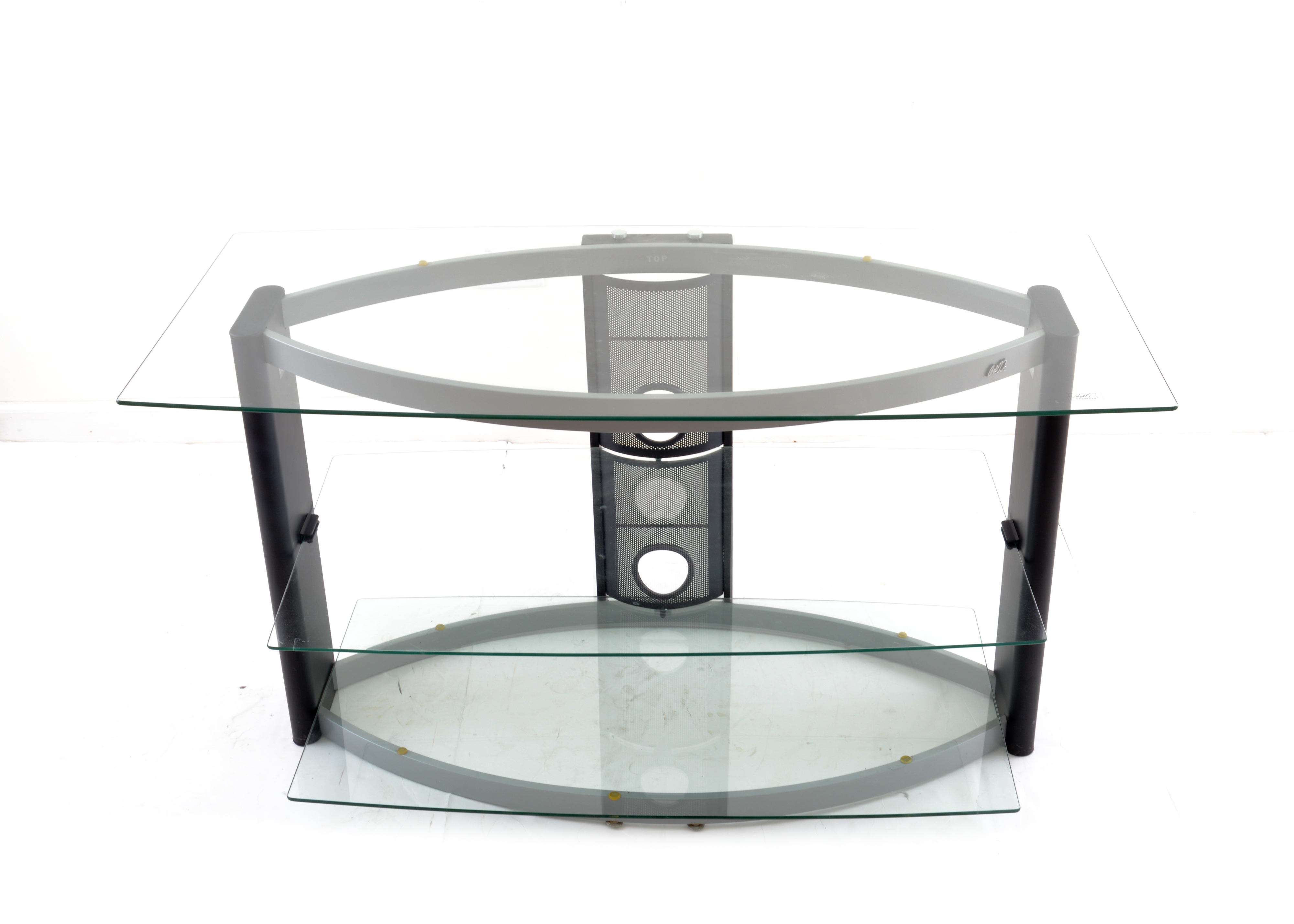 Bell'O Modern Glass Flat Panel TV Stand