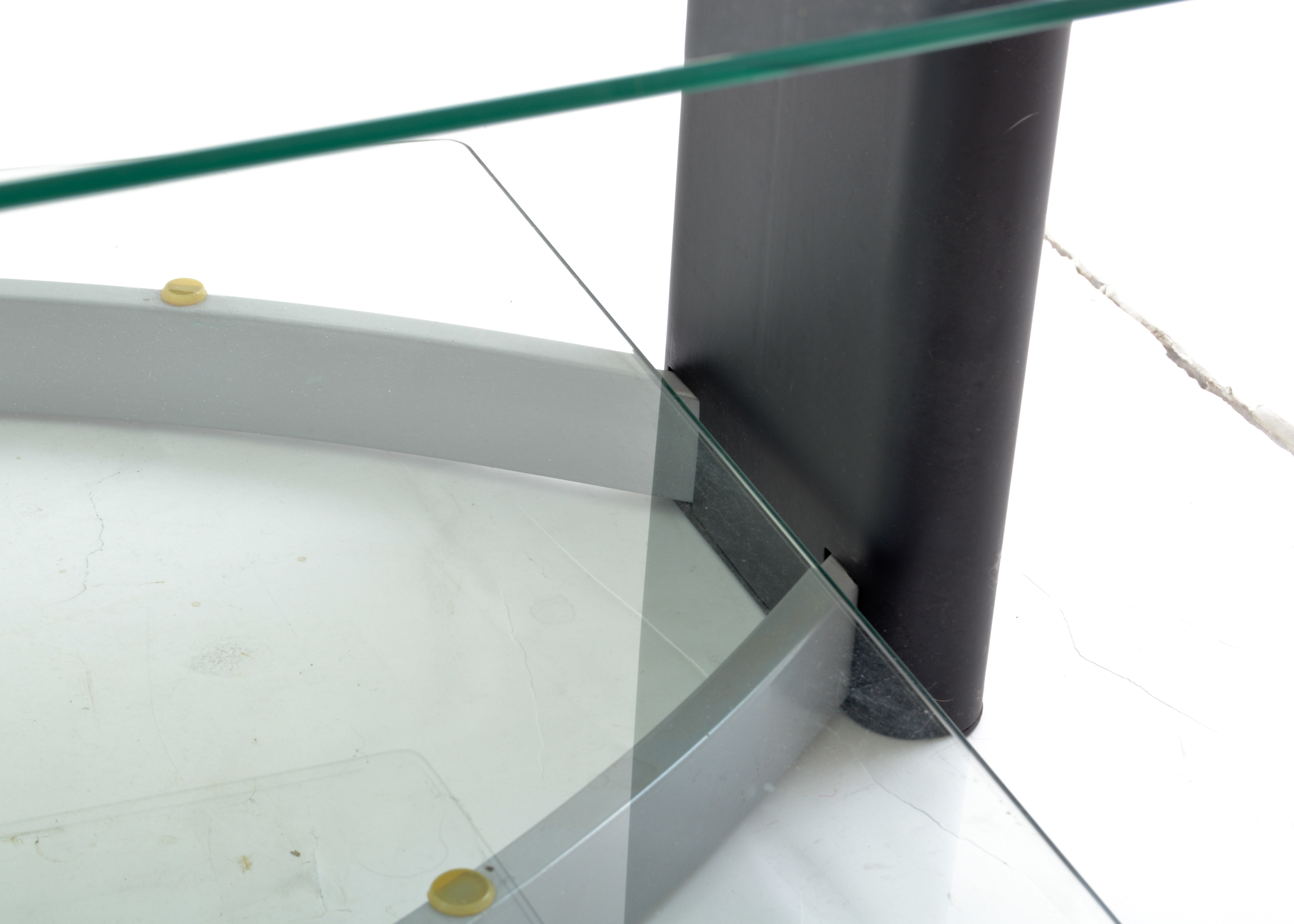 Bell'O Modern Glass Flat Panel TV Stand