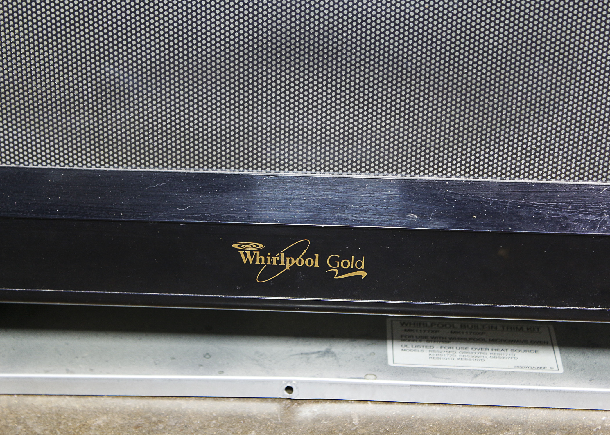Whirlpool Gold Microwave