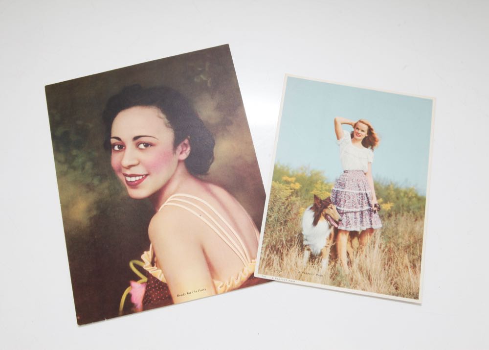 Vintage Calendar Portraits