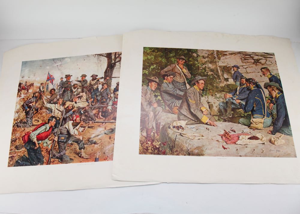 Gilbert Gaul's Civil War Lithographs