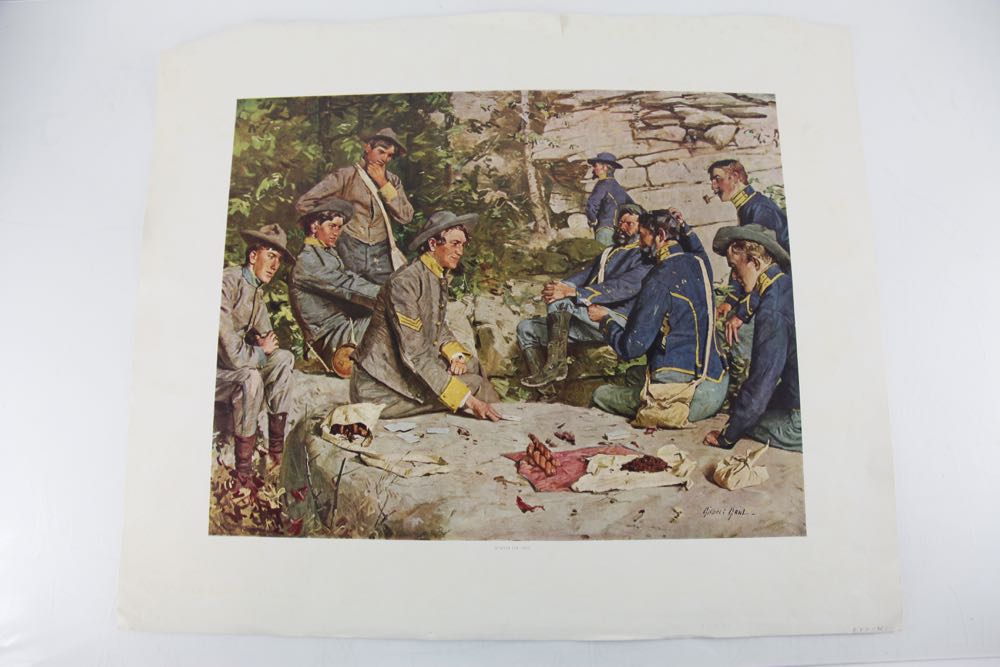 Gilbert Gaul's Civil War Lithographs