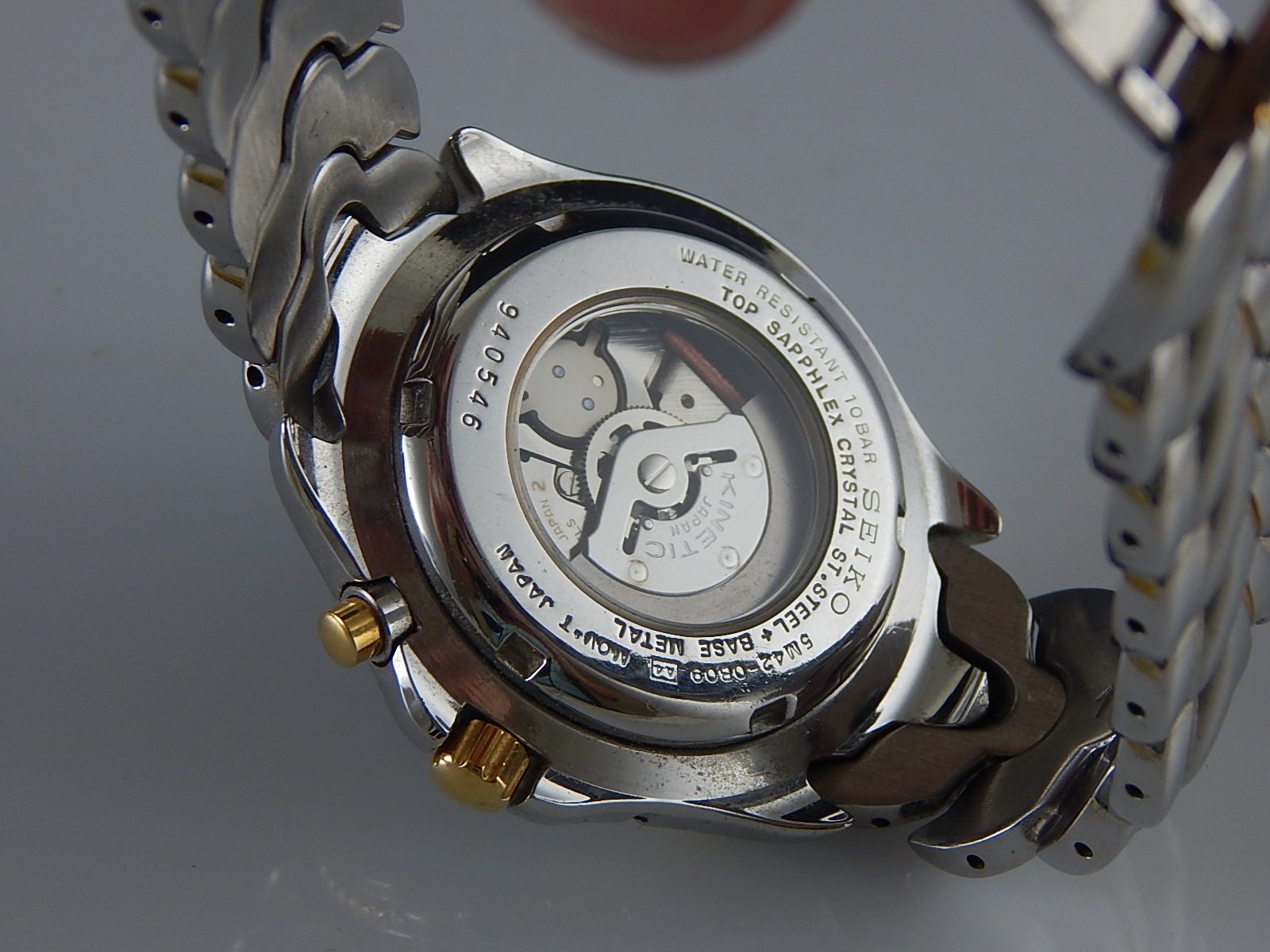 Men's Seiko Kinetic Sports 100 Watch