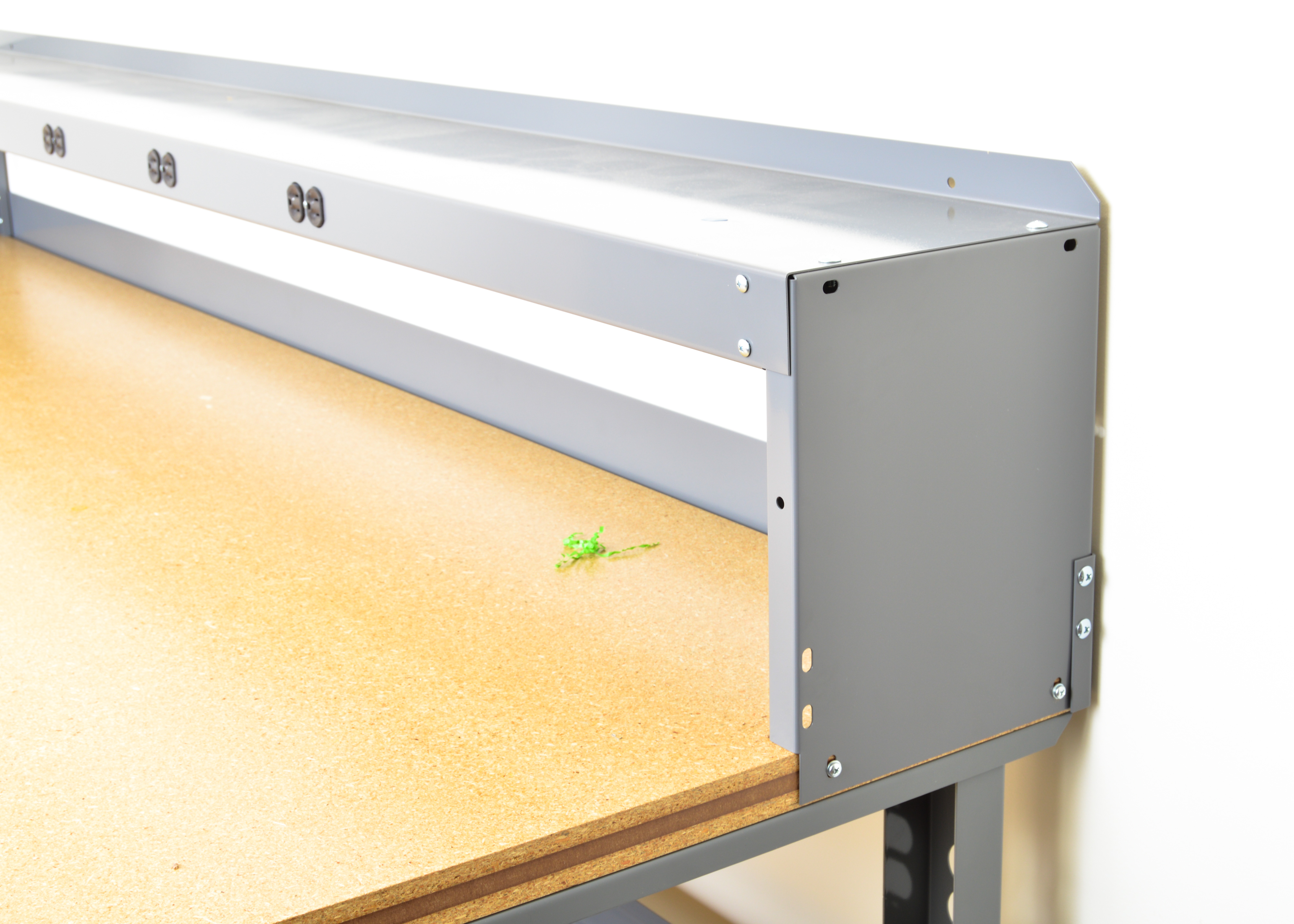 8' Work Table with Electric Outlets