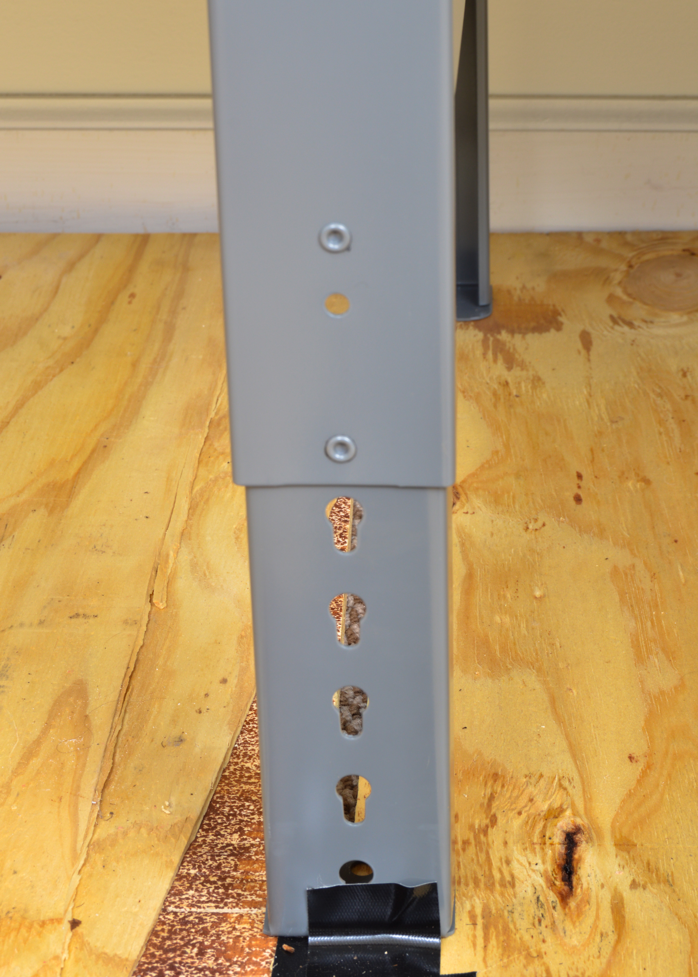 8' Work Table with Electric Outlets