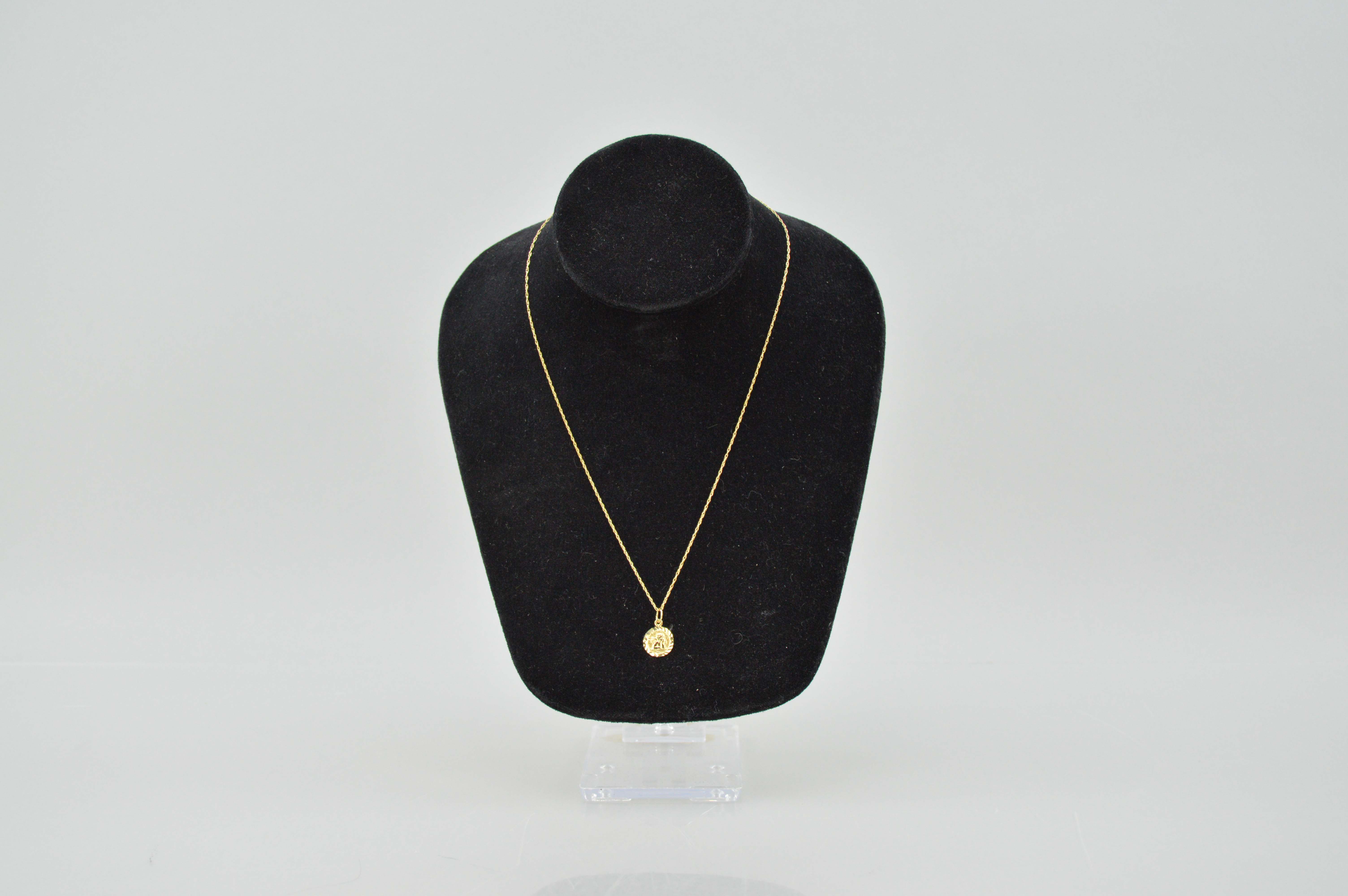 14K Pendants with Chains