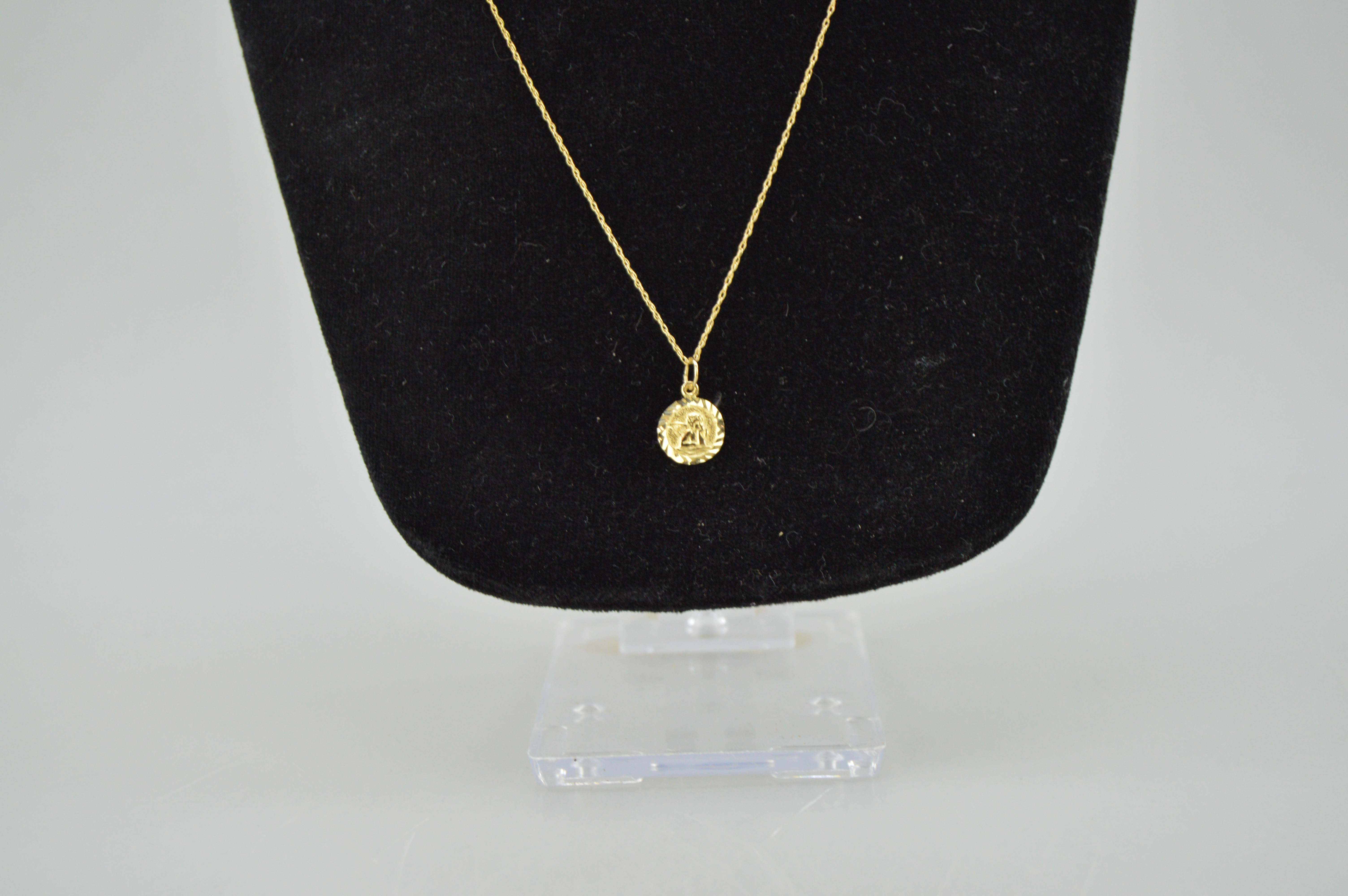 14K Pendants with Chains