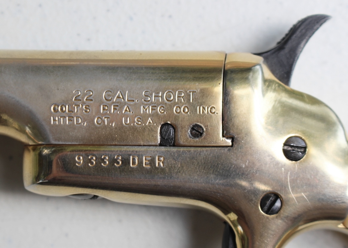 Colt Fourth Model Lady Derringer Cased Set