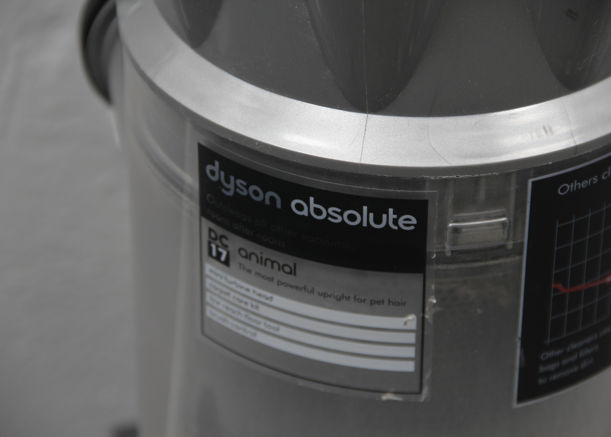 Dyson DC17 Animal Cyclone Upright Vacuum