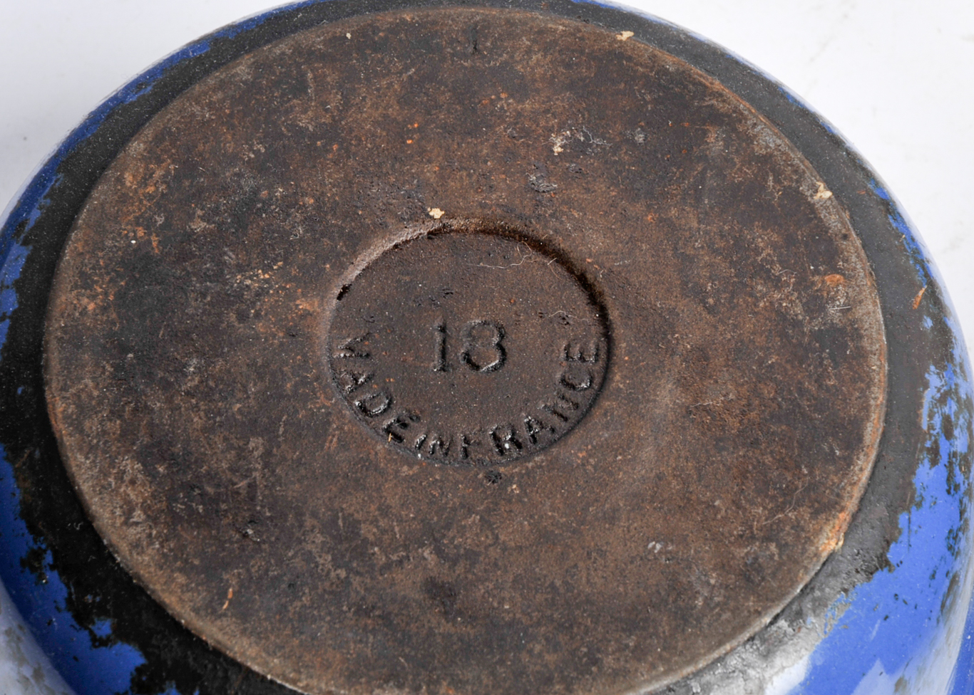 Set of Blue LeCreuset Cookware