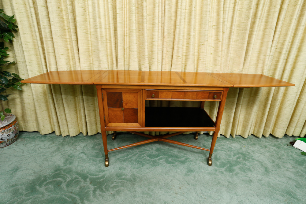 Sophisticate by Tomlinson Mid-Century Modern Beverage Table