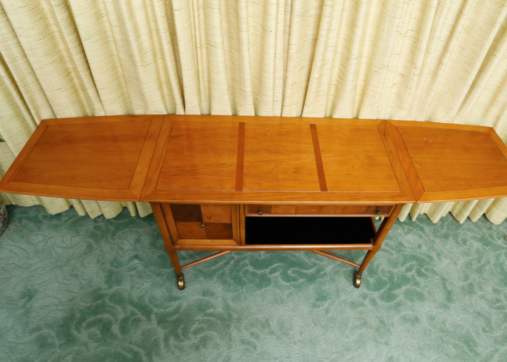 Sophisticate by Tomlinson Mid-Century Modern Beverage Table