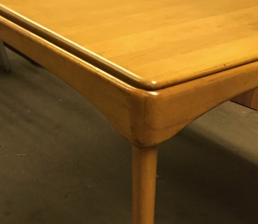 Heywood Wakefield Dining Table and Four Chairs