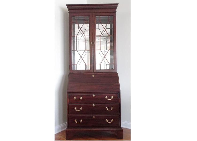 Jasper Contemporary Chippendale Style Secretary Desk