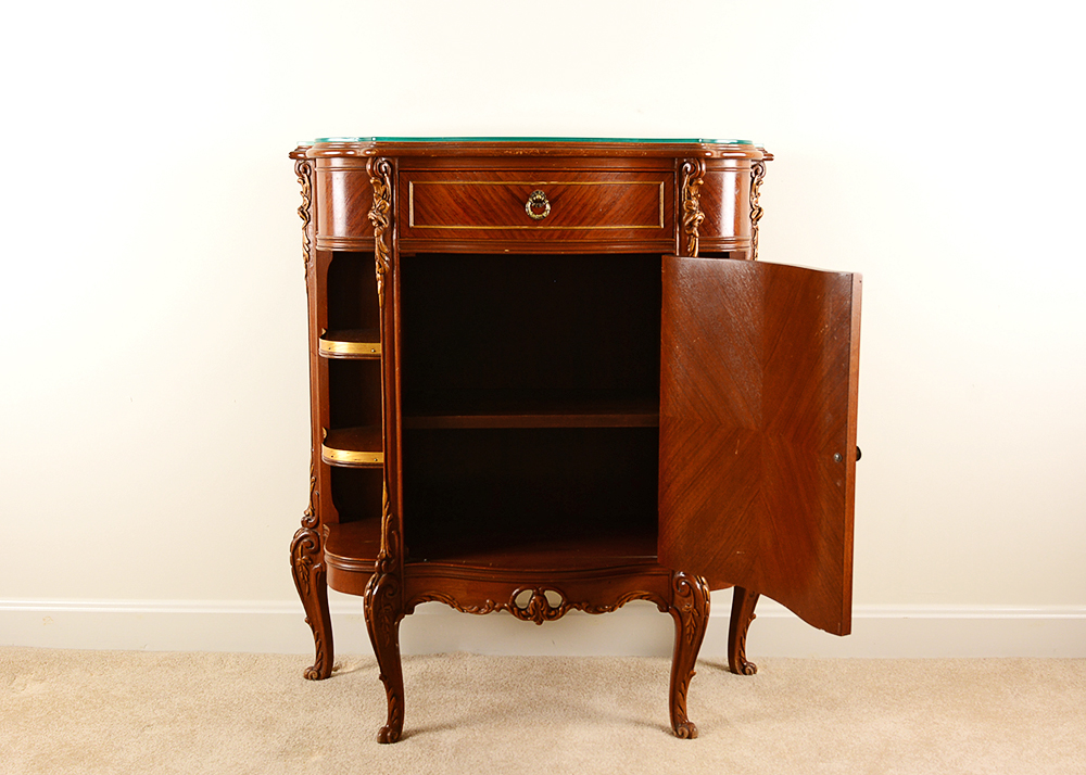 Louis VX Style Mahogany Side Cabinet