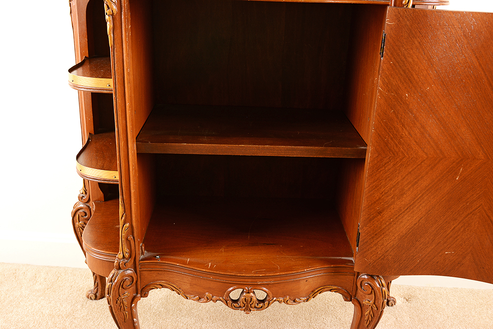 Louis VX Style Mahogany Side Cabinet