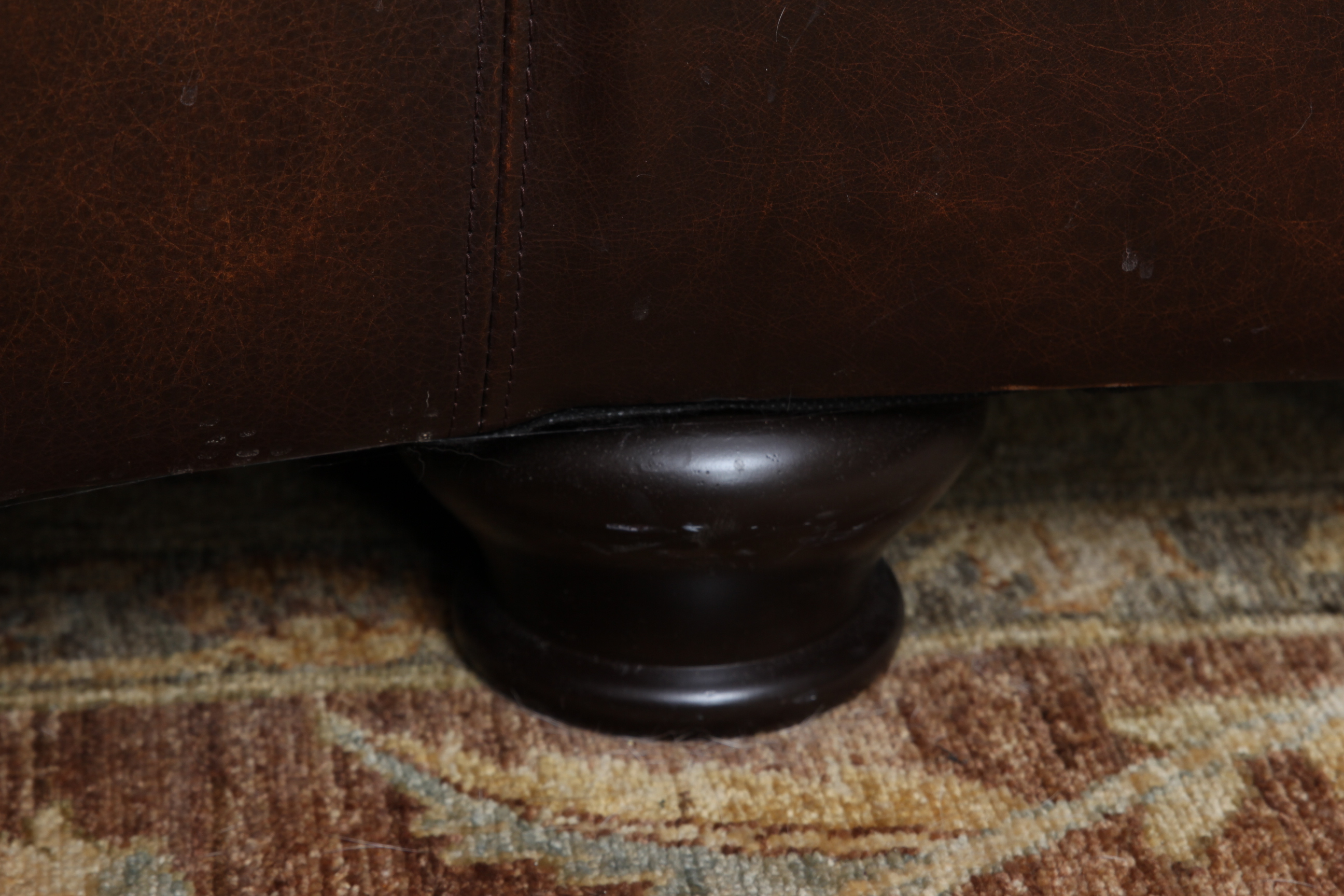 Bernhardt Leather Sectional Sofa