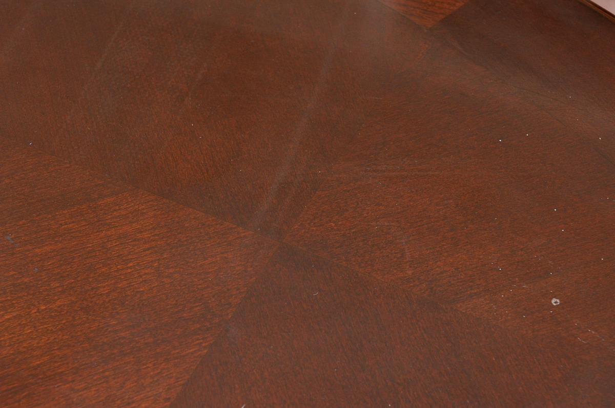 Universal Double Pedestal Wood Dining Room Table