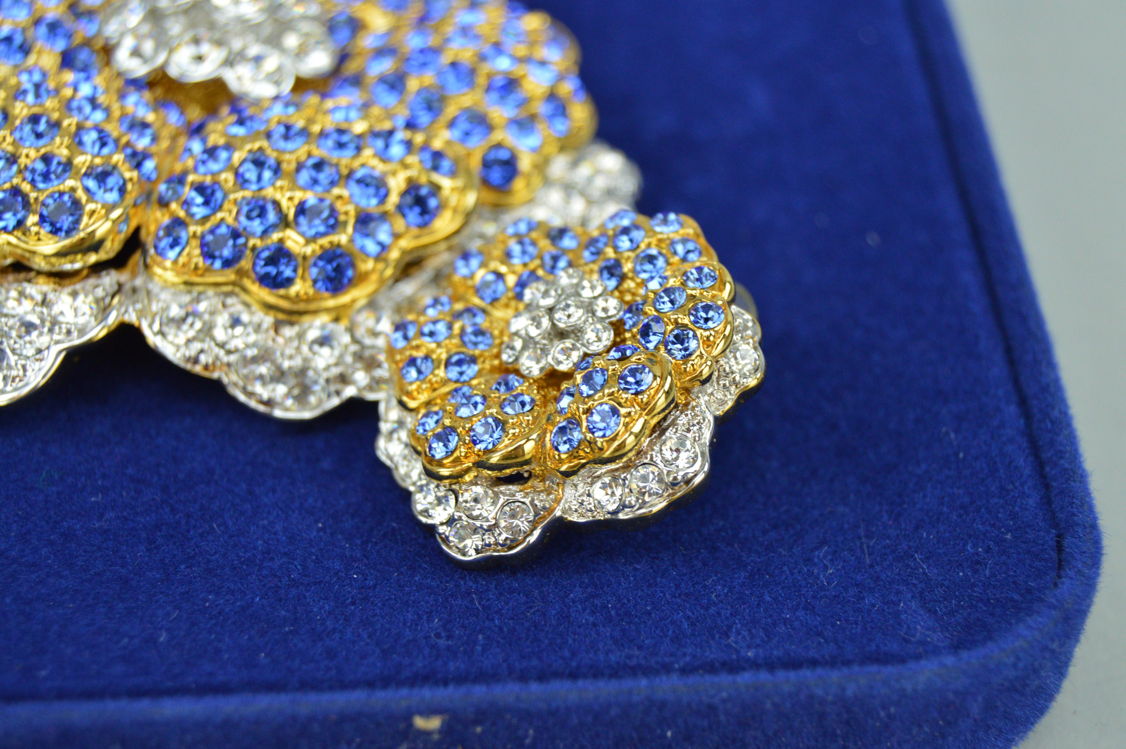 Jacqueline Kennedy Floral Brooch and Earring Reproductions