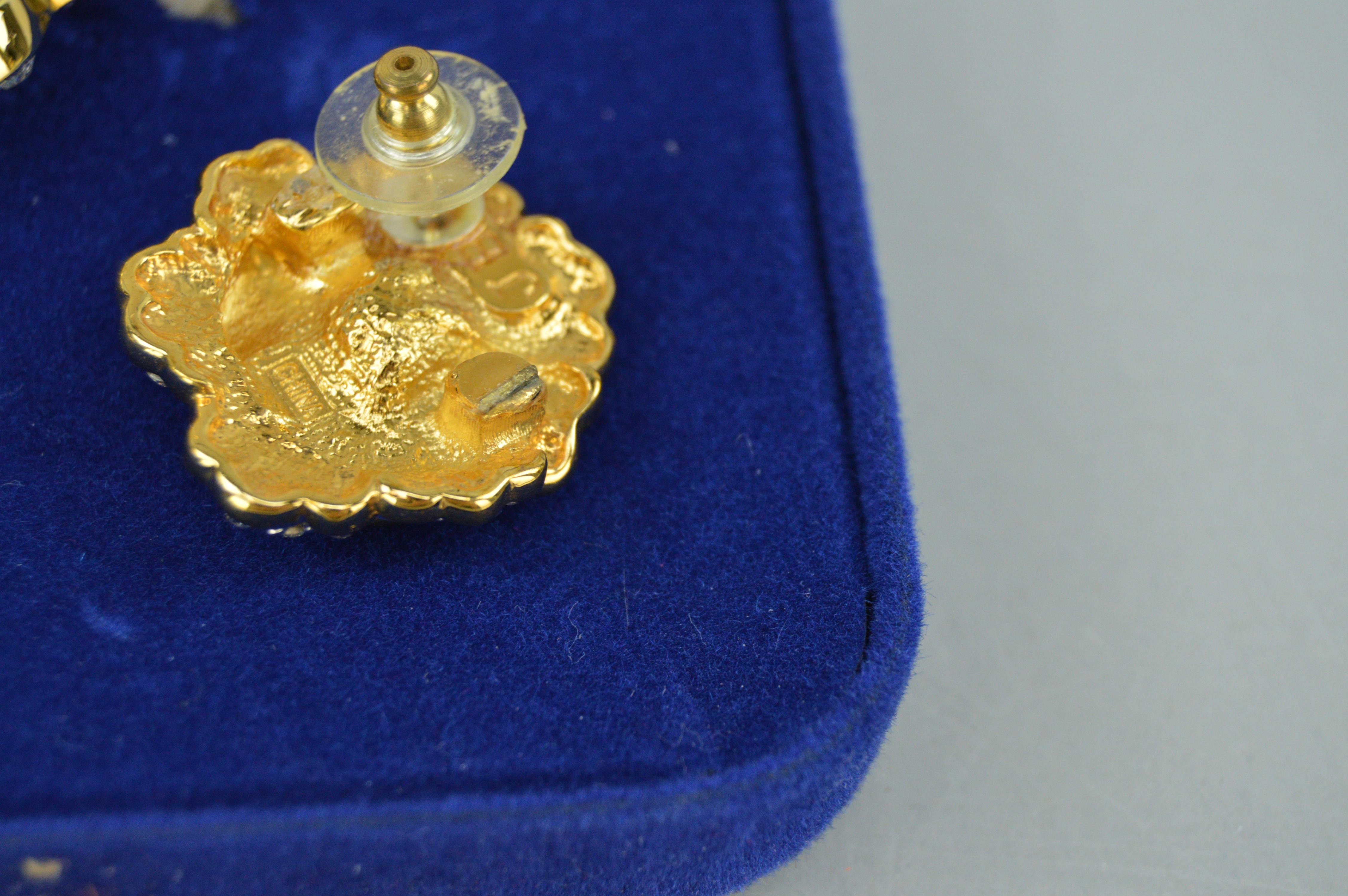 Jacqueline Kennedy Floral Brooch and Earring Reproductions