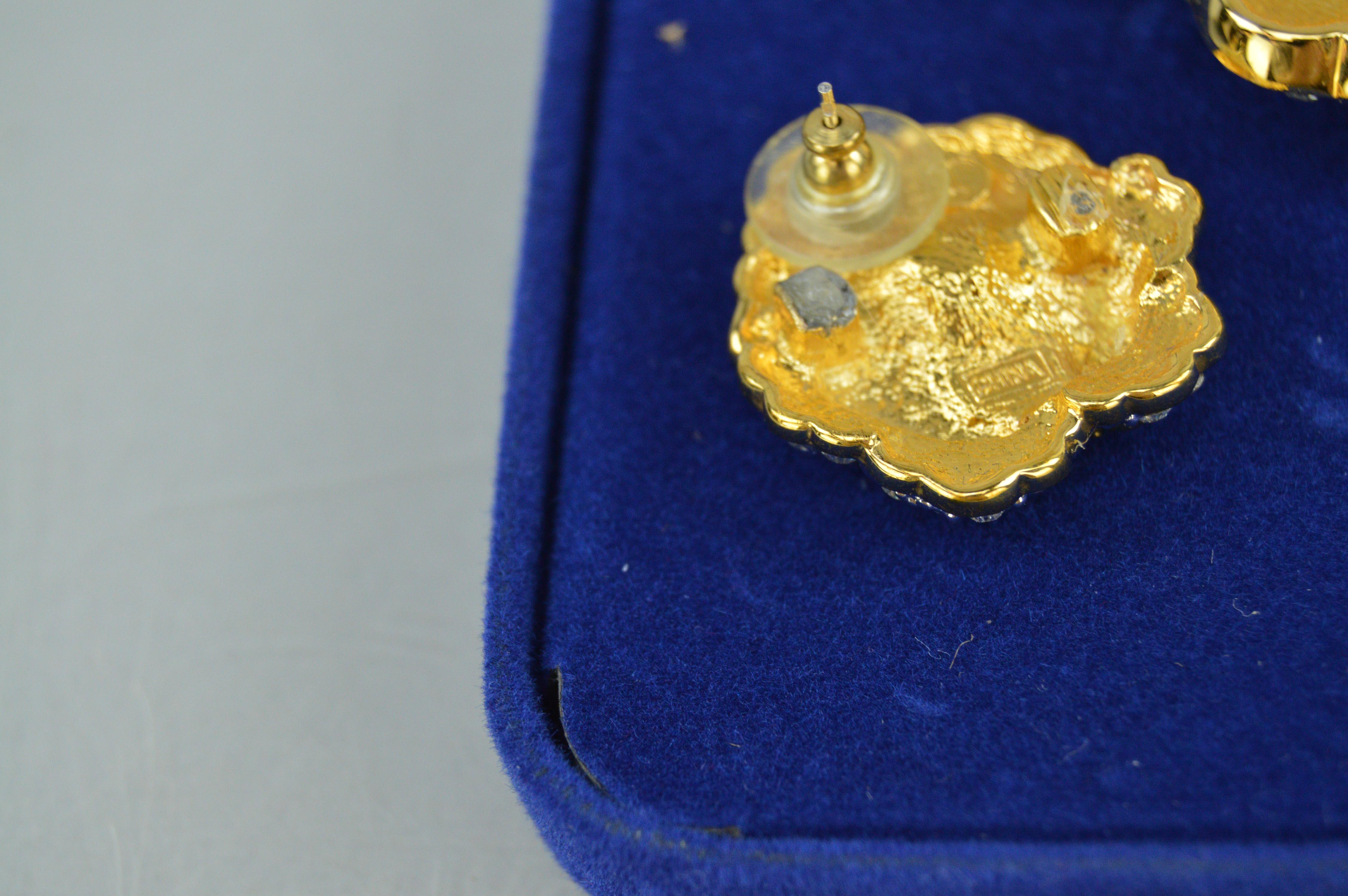 Jacqueline Kennedy Floral Brooch and Earring Reproductions